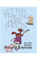 Letter Tracing Fun with Animals