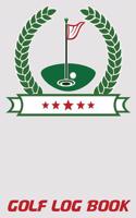 Golf Log Book: 6x9 Golf Scorebook with Scorecards and Monthly STATS Tracker