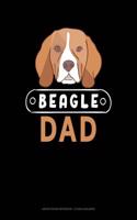 Beagle Dad: Graph Paper Notebook - 1/2 Inch Squares(969 Graph Paper Notebook - 1/2 Inch Squares)