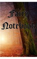 Fairy Notebook: Keep Record of Fairies, Pixies. Spirits and Other Beings. Record Size, Colour, Wingspan and Temperament! - Autumn Theme