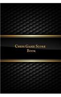 Chess Game Score Book