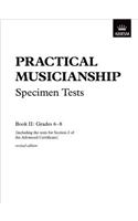 Practical Musicianship Specimen Tests, Grades 6-8: revised edition