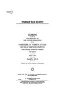 Venezuela's tragic meltdown: hearing before the Subcommittee on the Western Hemisphere of the Committee on Foreign Affairs