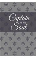 Captain of My Soul Journal - Charcoal