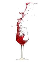 Red Wine Notebook 6x9 glossy softcover 150 lined pages