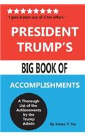 President Trump's Big Book of Accomplishments