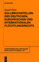 Sollbruchstellen Des Deutschen, Europäischen Und Internationalen Flüchtlingsrechts