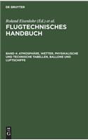 Atmosphäre, Wetter, physikalische und technische Tabellen, Ballone und Luftschiffe