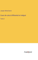 Cours de calcul différentiel et intégral