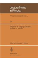 Physics of Highly Excited States in Solids