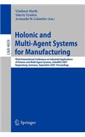 Holonic and Multi-Agent Systems for Manufacturing