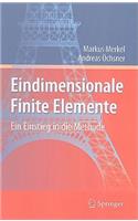 Eindimensionale Finite Elemente: Ein Einstieg In die Methode