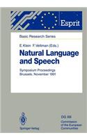 Natural Language and Speech