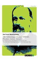 180. Geburtstag von Josef STEFAN