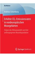 Erhöhte Co2-Emissionsraten in Nordeuropäischen Moorgebieten