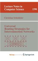 Universal Routing Strategies for Interconnection Networks