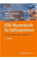 Vob-Musterbriefe Für Auftragnehmer