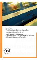 Tarification Basse Dans Les Transports Collectifs