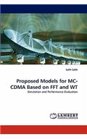 Proposed Models for MC-CDMA Based on FFT and WT