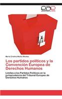 Los partidos políticos y la Convención Europea de Derechos Humanos: (Spanish)