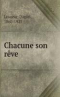 Chacune son reve