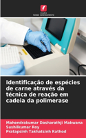 Identificação de espécies de carne através da técnica de reação em cadeia da polimerase