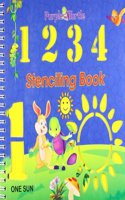 Purple Turtle 1234 Stencil Book
