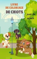 Livre de Coloriage de Chiots pour les Enfants