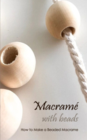 Macramé with beads