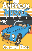 American Muscle Cars Coloring Book