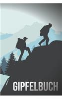 Gipfelbuch: Logbuch für Bergsteiger zum Ausfüllen - Berglog für Wanderwege und Ausflüge in den Bergen