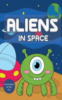 Aliens in Space Activity Book for Kids 4-8: Mazes, Tracing, Dot-to-Dot, Word Search, Sudoku {Children's Coloring Books}