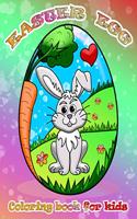 Easter Egg Coloring Book For Kids: A beautiful Easter Egg coloring book with 25 Unique designs to color