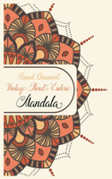 Round Ornament Vintage Floral Esoteric Mandala