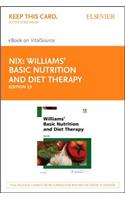 Williams' Basic Nutrition & Diet Therapy - Elsevier eBook on Vitalsource (Retail Access Card)