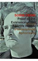 Proof of the Existence of the Afterlife World-Philosophical Aphorisms