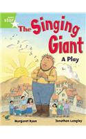 Rigby Star Guided 1 Green Level: The Singing Giant, Play, Pupil Book (single)