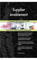 Supplier enablement Complete Self-Assessment Guide