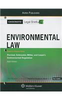 Environmental Law: Keyed to Courses Using Percival, Schroeder, Miller, and Leape's Environmental Regulation