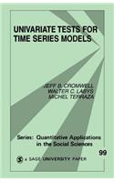 Univariate Tests for Time Series Models