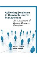 Achieving Excellence in Human Resources Management