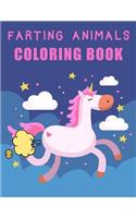 Farting Animals Coloring Book