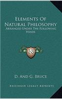 Elements of Natural Philosophy