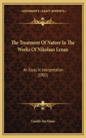 The Treatment Of Nature In The Works Of Nikolaus Lenau