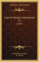 Cours De Physique Experimentale V1 (1751)