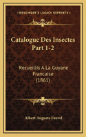 Catalogue Des Insectes Part 1-2