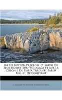 Bie De Buzton Precedee Et Suivie De Seux Notice Sur;'esclavage Et Sur La Colonie De Libria Traduite Par M Rilliet De Constant