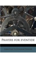 Prayers for Eventide