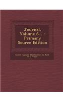 Journal, Volume 6...