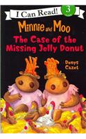 Minnie and Moo and the Case of the Missing Jelly Donut (4 Paperback/1 CD)